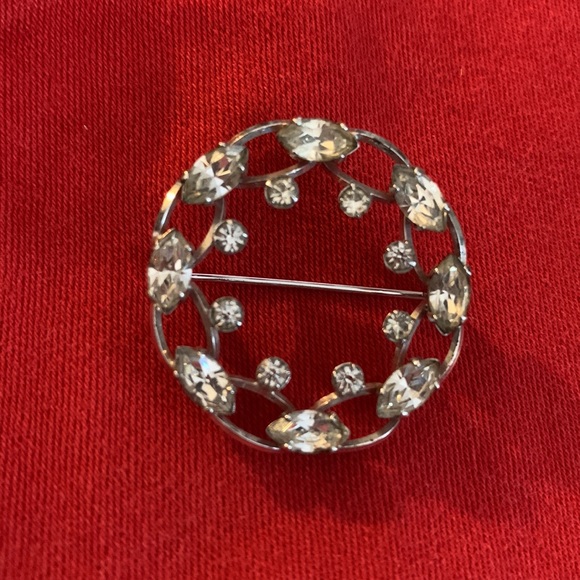 Vintage Van dell sterling silver round brooch! - Picture 3 of 8